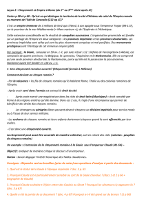 Leçon 2 : Citoyenneté et Empire à Rome (du 1er au 3ème siècle