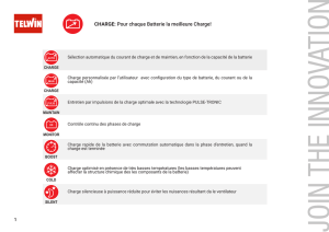 CHARGE: Pour chaque Batterie la meilleure Charge!