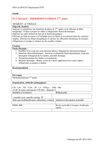 Thermodynamique 2ème année - STPI