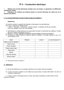 TP CHIMIE - Tests de reconnaissance des métaux