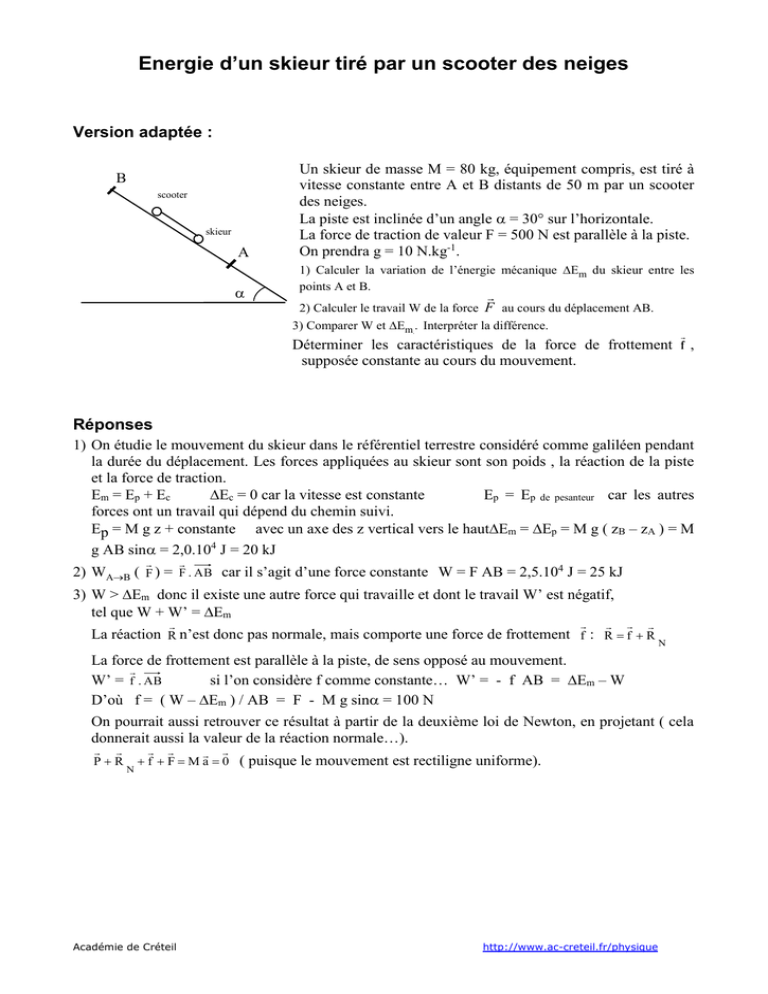 Exercices De Physique Chimie Pour Le Lyc en Bachelier